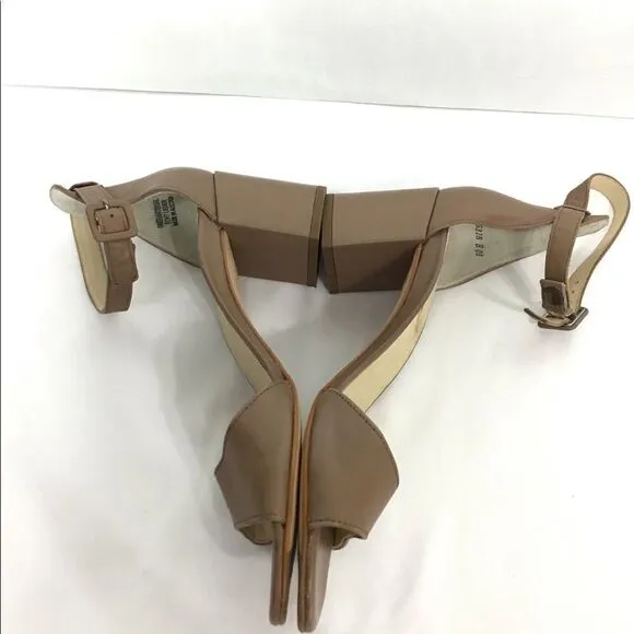 Paul Green Leather Augusta Block Heel Sandal