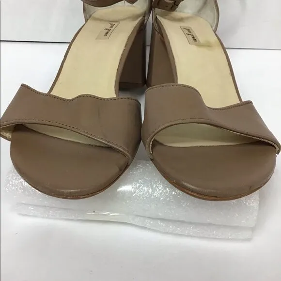 Paul Green Leather Augusta Block Heel Sandal