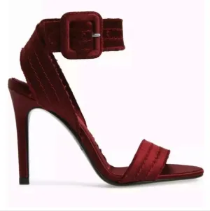 Pedro Garcia High Heeled Frayed Satin Sandal (Catalina in orchid). Size …