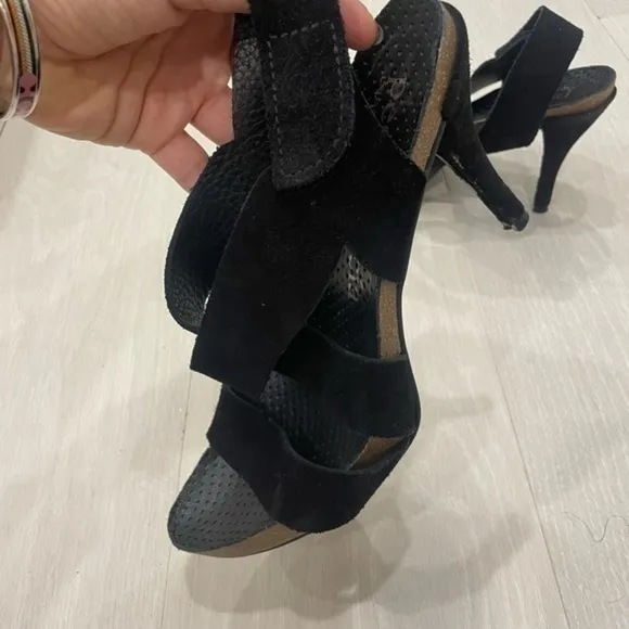 Pedro Garcia Layla Suede Sandals Size 41