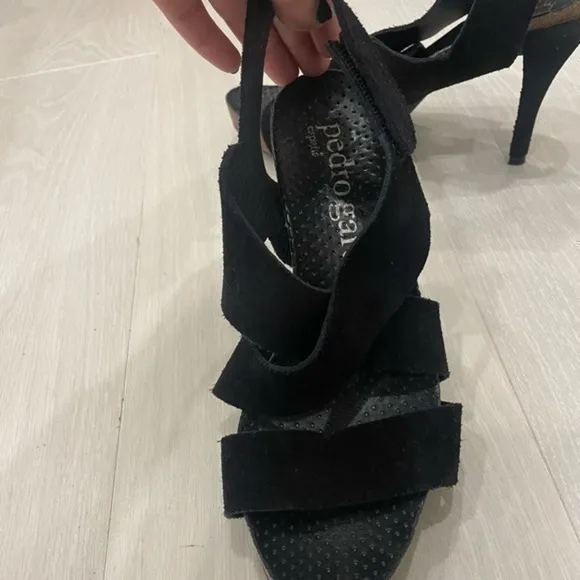 Pedro Garcia Layla Suede Sandals Size 41