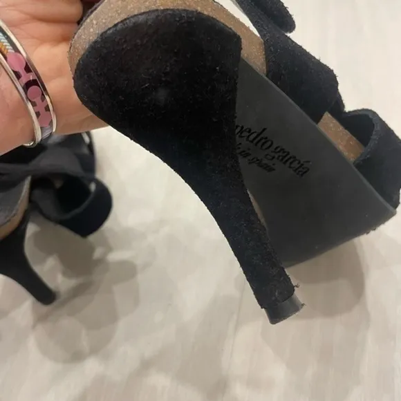 Pedro Garcia Layla Suede Sandals Size 41