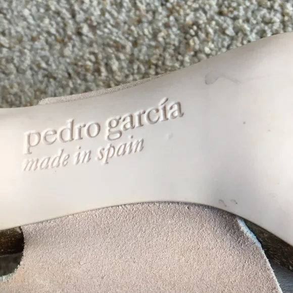 Pedro Garcia Libby Criss-Cross Mid Heel Sandals