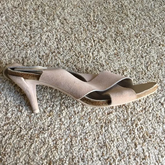 Pedro Garcia Libby Criss-Cross Mid Heel Sandals