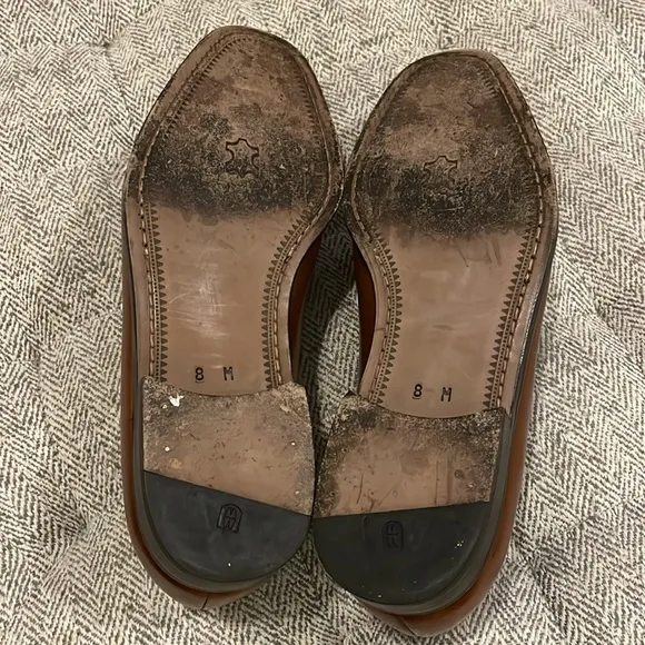 Pelle Line Shoes tassel loafers size 8 M