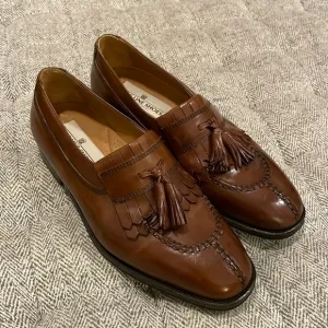 Pelle Line Shoes tassel loafers size 8 M