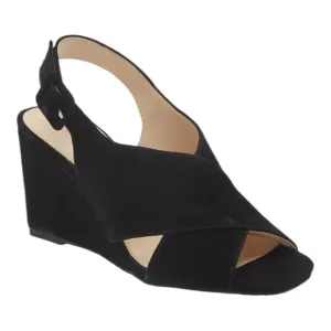 Pelle Moda Women’s Rina Wedge Sandal | Black | US 7
