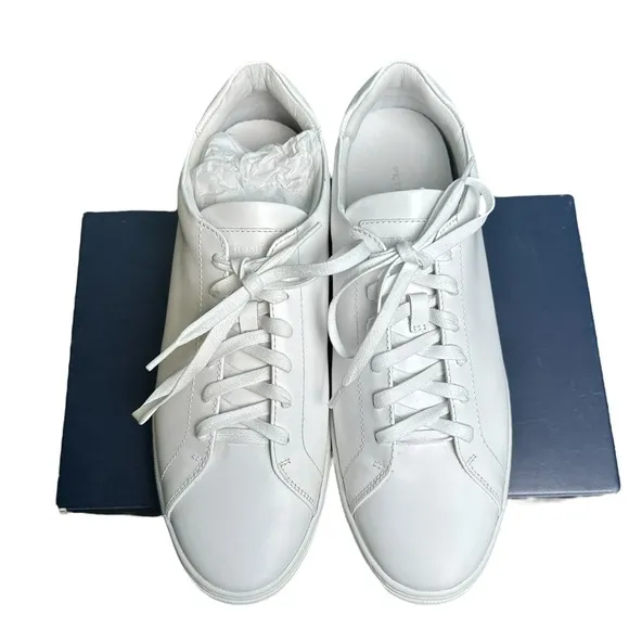 Peter Millar Vantage Lite Sneakers White Mens 12 Golf Casual Shoes New In Box