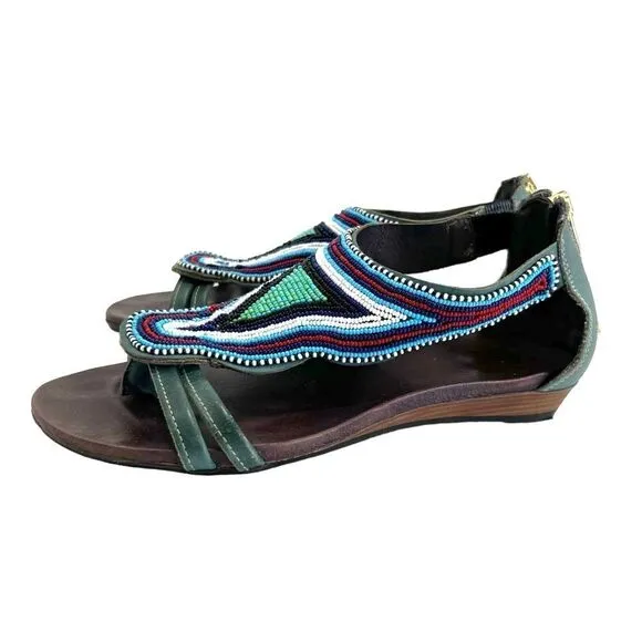 Pikolinos Alcudia Maasai Beaded Sandals