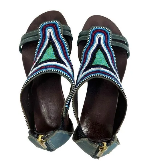 Pikolinos Alcudia Maasai Beaded Sandals