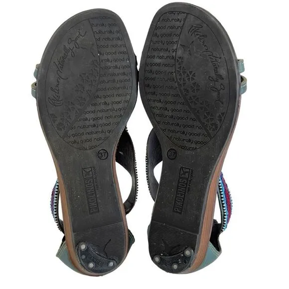 Pikolinos Alcudia Maasai Beaded Sandals