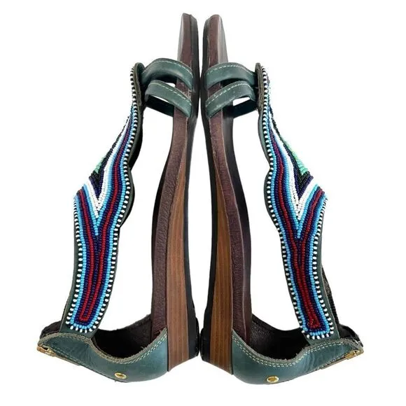 Pikolinos Alcudia Maasai Beaded Sandals