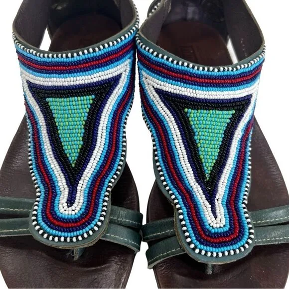 Pikolinos Alcudia Maasai Beaded Sandals