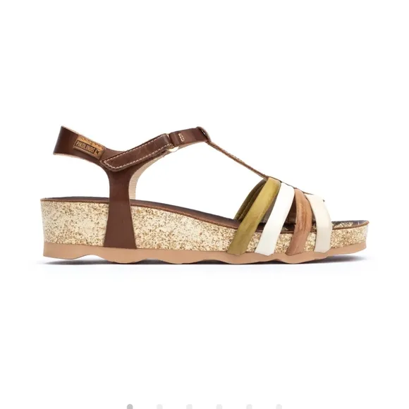 Pikolinos Mahon wedge strap Sandals size 9
