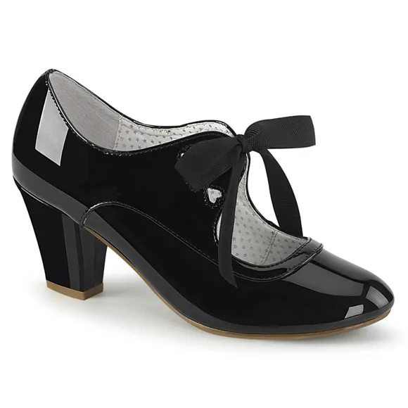 Pin Up Heart High Heel Shoes