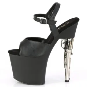 Platform Gun High Heel Shoes