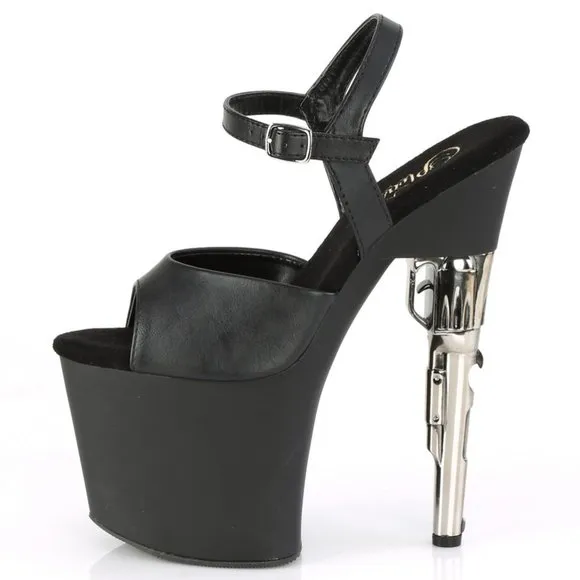 Platform Gun High Heel Shoes