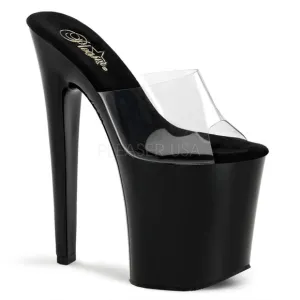 Platform Transparent Clear High Heel Shoes