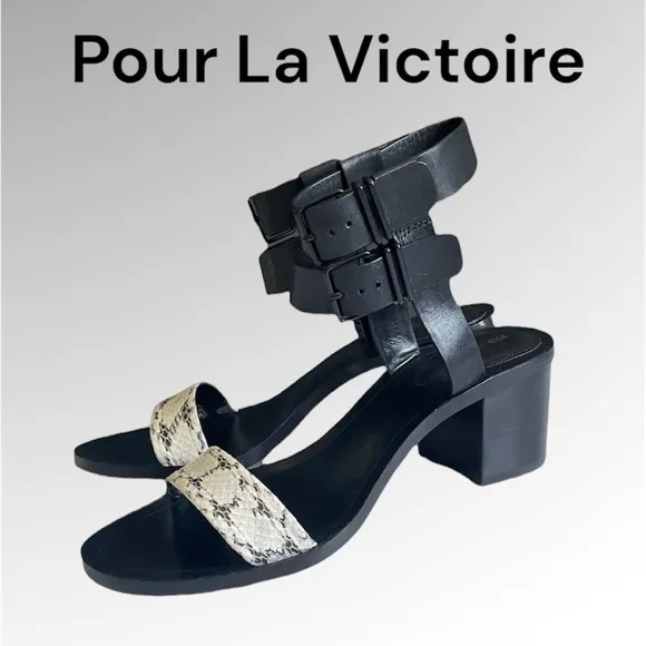 Pour la Victoire Heel Sandals Size 9