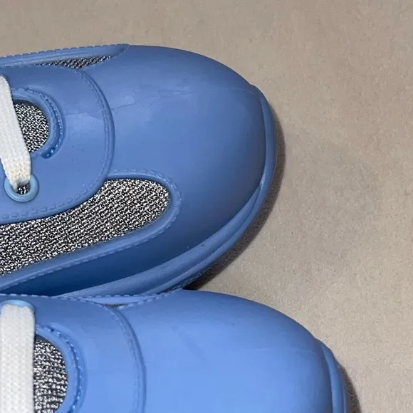 Prada Blue and Gray Women's Sneakers