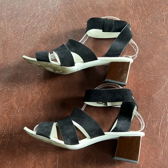 Proenza Schouler Suede Sandal with Copper Heel