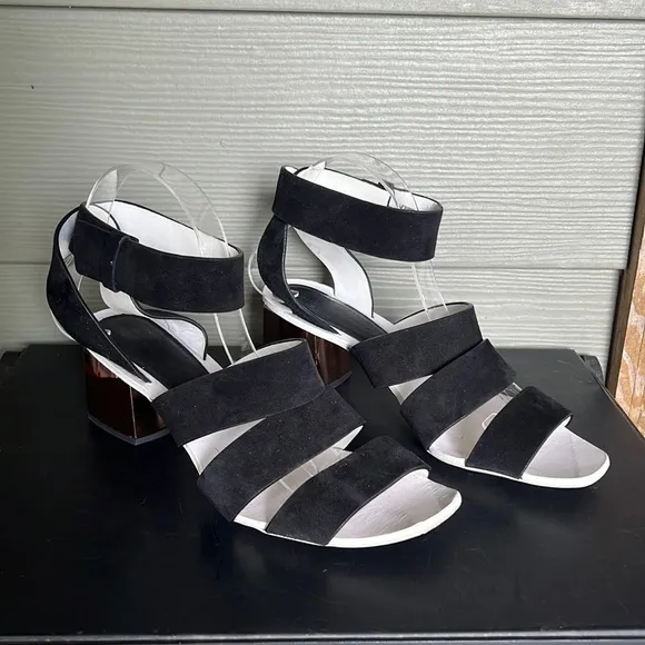 Proenza Schouler Suede Sandal with Copper Heel