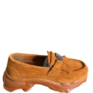 Puma Nitefox Palomo Men's Orange Suede Loafers
