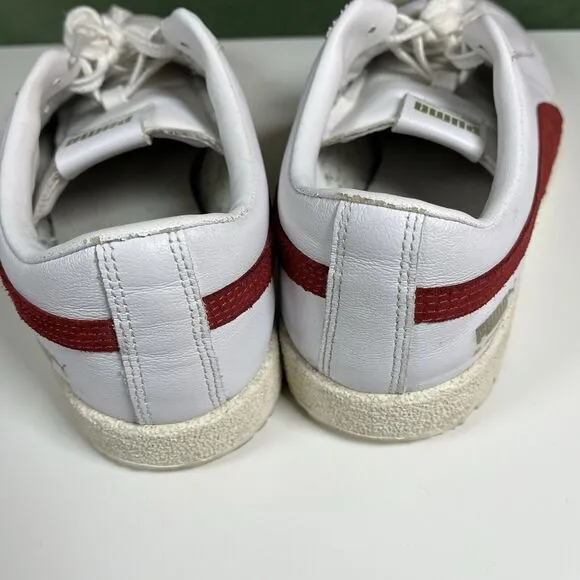 Puma Ralph Simpson 70 Lo PRM Archive Size 8.5 White Red Men Shoes 374967-06