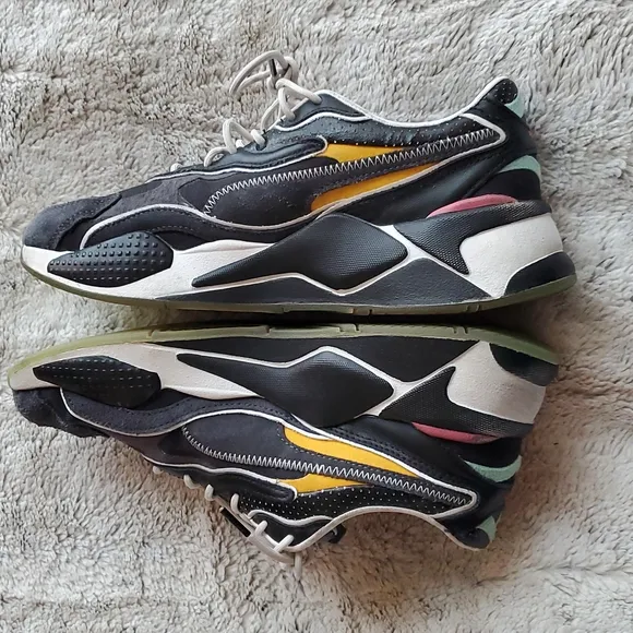 PUMA RS-X3 Casual Men's Black White Other Colors Athletic Shoes Sneakers Size 8