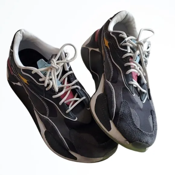 PUMA RS-X3 Casual Men's Black White Other Colors Athletic Shoes Sneakers Size 8