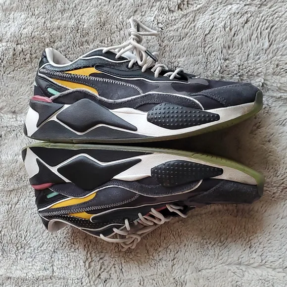 PUMA RS-X3 Casual Men's Black White Other Colors Athletic Shoes Sneakers Size 8