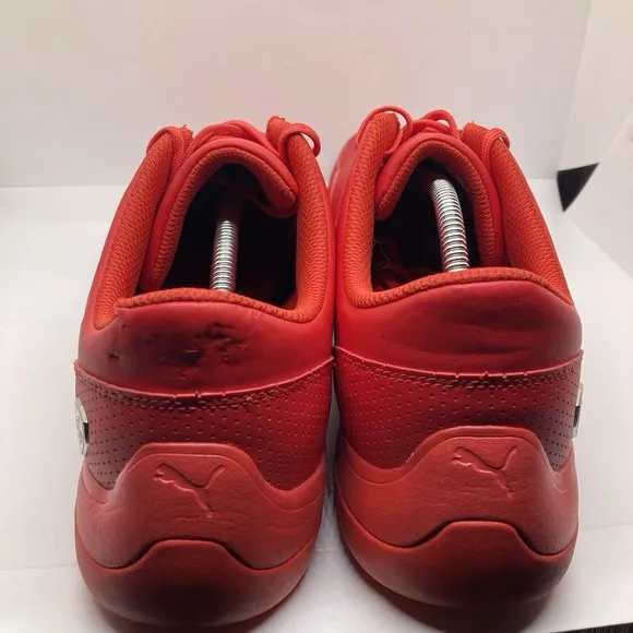 Puma Scuderia Ferrari Mens size 14 Red Kart Cat III Trainers Shoes Sneakers