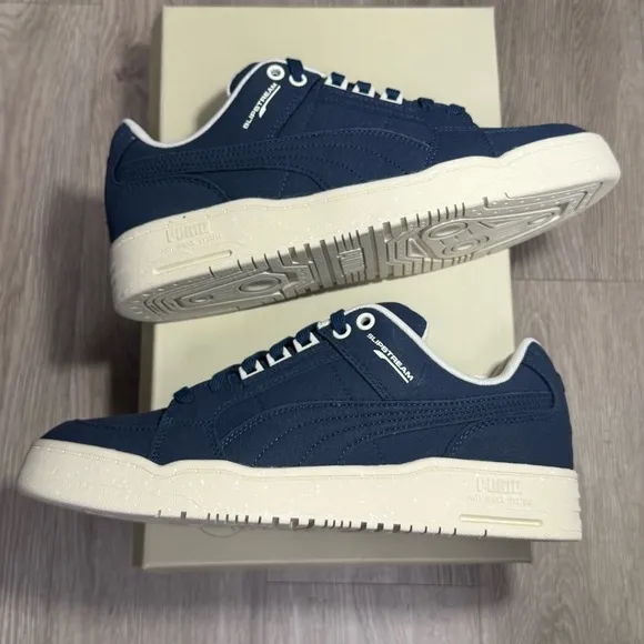 Puma Slipstream Lo Shroom Lace Up  Mens Navy Blue Sneakers Casual Shoes sz 10,12
