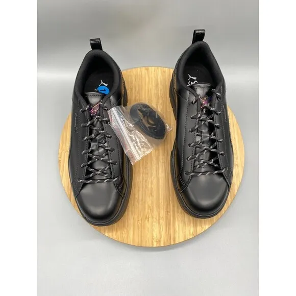 Puma X  Dua Lipa Shoes Womens Size 10 Black Platform Sneaker Lace Low 388013-01