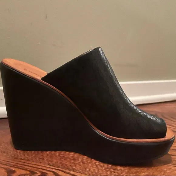 Rachel Comey moon crackle wedge shoes