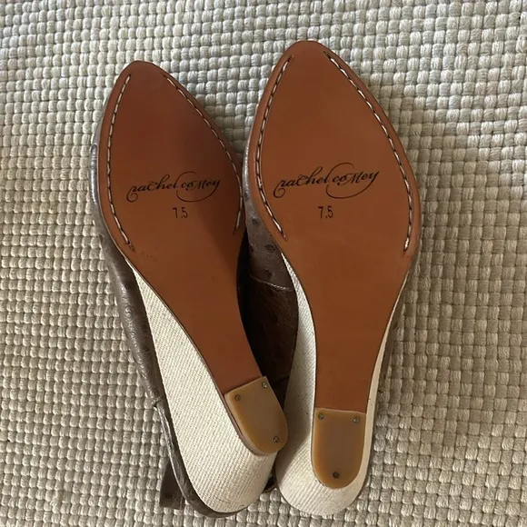 Rachel Comey Quill Wedge Shoes, size 7.5