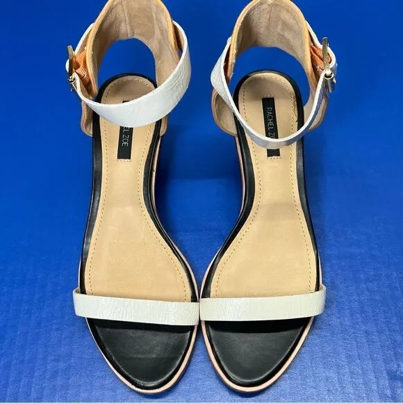 Rachel Zoe Womens Colbie Block Heel Sandals in Persimmon 7M