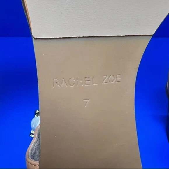 Rachel Zoe Womens Colbie Block Heel Sandals in Persimmon 7M
