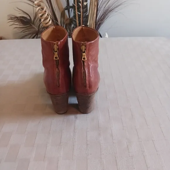 Rag &amp; Bone Leather Newbury Ankle Boots