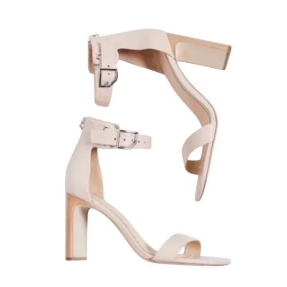 Rag &amp; Bone nude Ellis sandals size 39 US 9‎