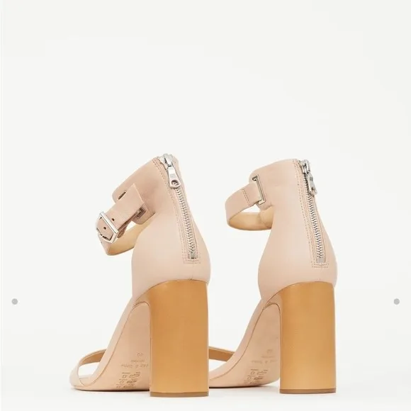 Rag &amp; Bone nude Ellis sandals size 39 US 9‎
