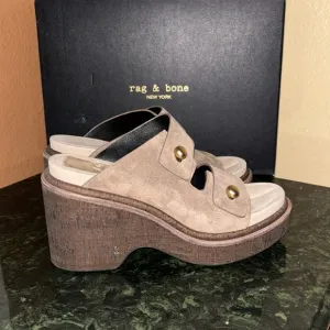 Rag &amp; Bone Sommer wedge platform sandals
