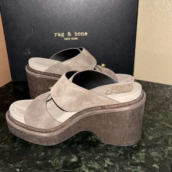 Rag &amp; Bone Sommer wedge platform sandals
