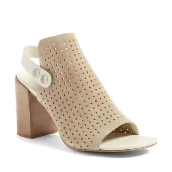Rag &amp; Bone Leigh Stucco Suede Sandals