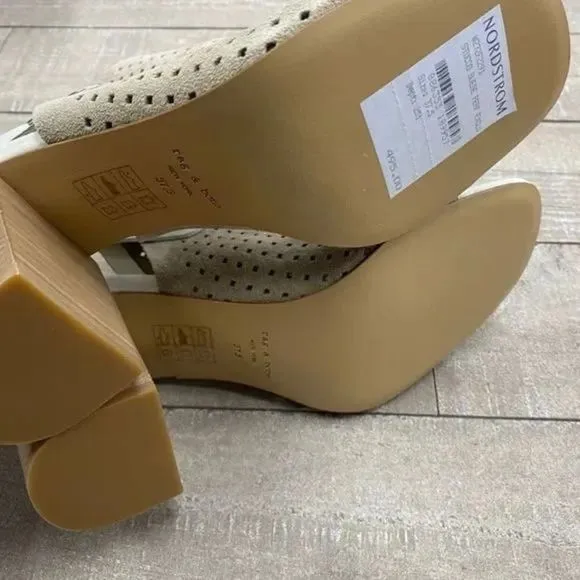 Rag &amp; Bone Leigh Stucco Suede Sandals