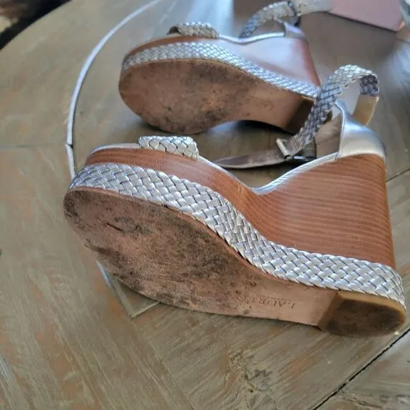 Ralph Lauren platform sandals size 7