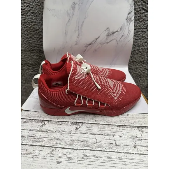 Rare Nike Kobe AD NXT White‎ On Red Mens Size 10 BasketBall Shoes 916832-040