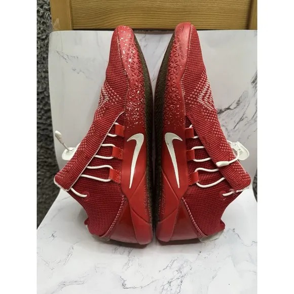 Rare Nike Kobe AD NXT White‎ On Red Mens Size 10 BasketBall Shoes 916832-040