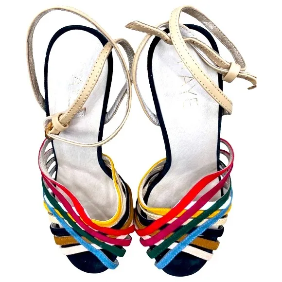 RAYE Bunny Strappy High Heel Sandals Size 8.5