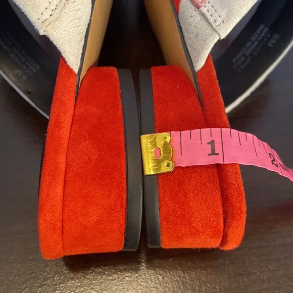 Rebecca Minkoff Kade Red Suede Strapped Sandals Size 6